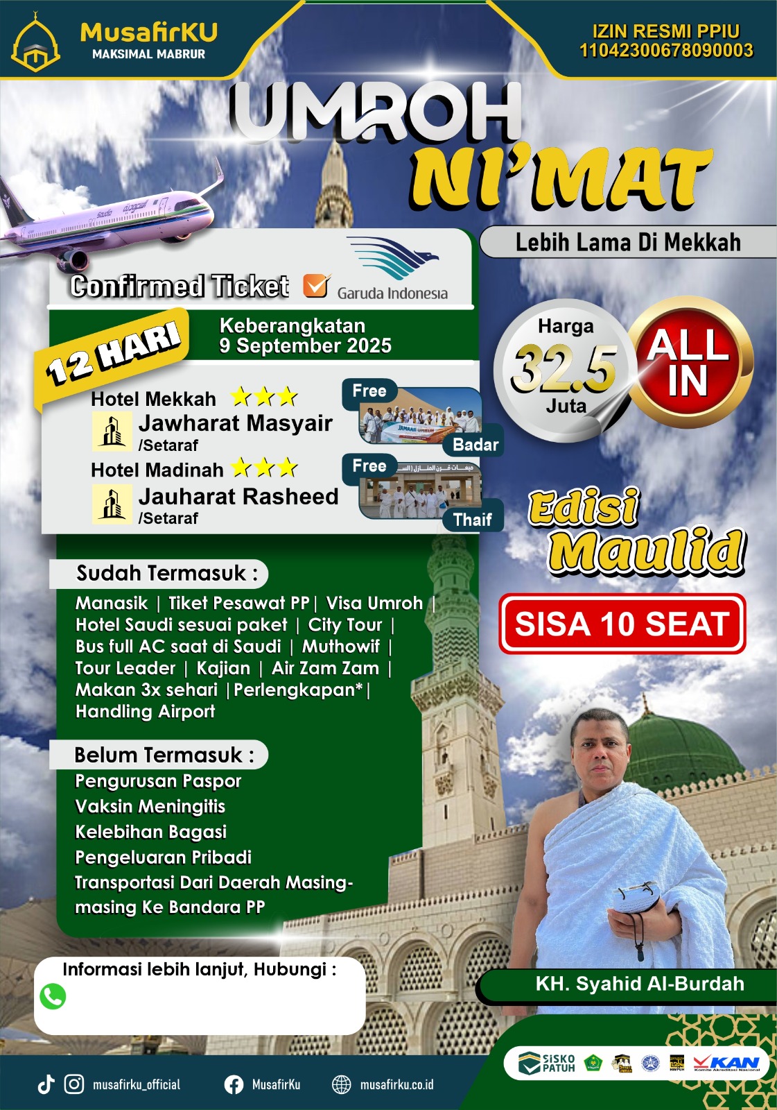 UMROH NI'MAT SEPTEMBER 2025 UMROH NI'MAT SEPTEMBER 2025