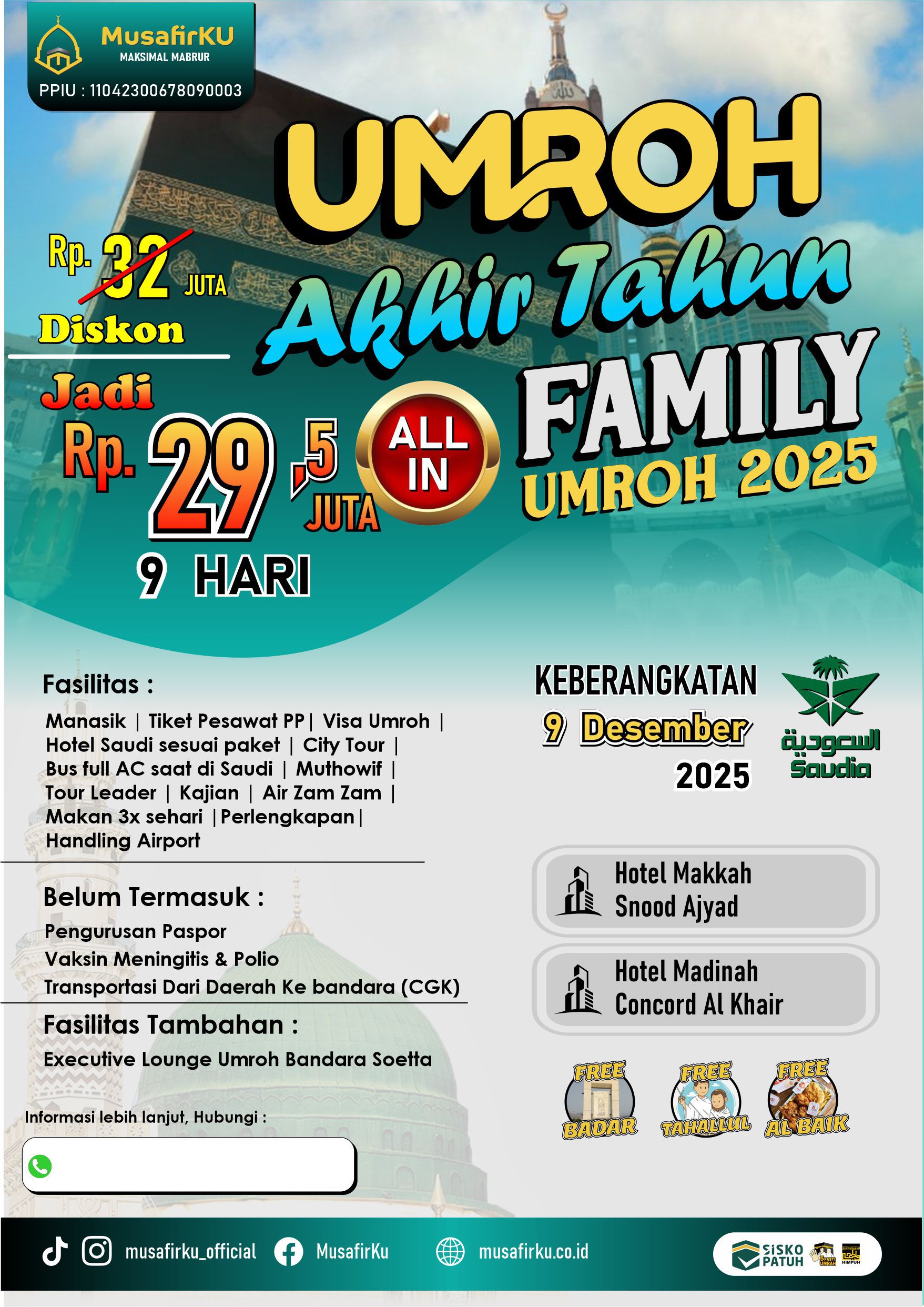 09 Desember 2025 Umroh Akhir Tahun